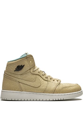 Jordan Kids Air Jordan 1 Retro Sneakers - SAND DUNE/CANNON-FLT GOLD