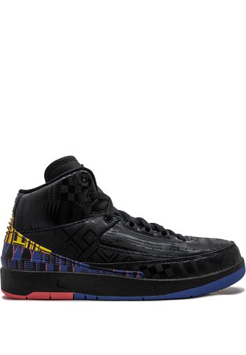 Jordan Kids 'Air Jordan 2 Retro BHM (GS)' Sneakers - Schwarz