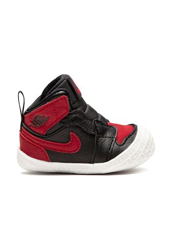 Jordan Kids 'Jordan 1 Crib Bootie' Sneakers - Schwarz