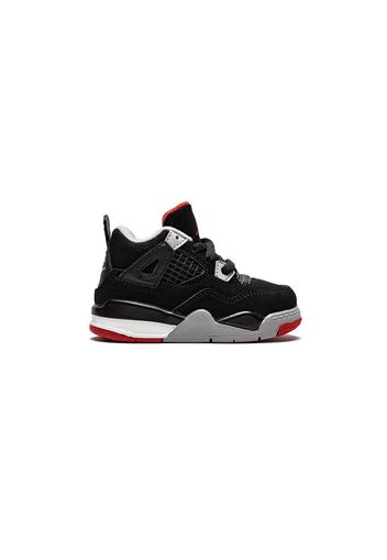 Jordan Kids 'Jordan 4 Retro' Sneakers - Schwarz