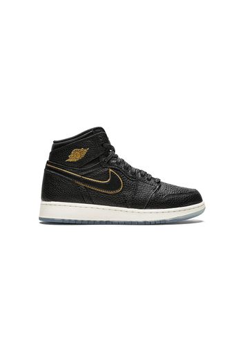 Jordan Kids Air Jordan 1 Retro High Sneakers - Schwarz