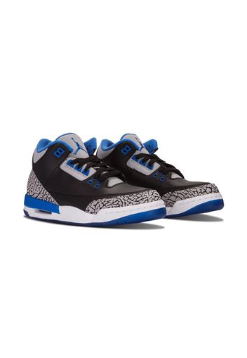 Jordan Kids 'Air Jordan 3 Retro BG' Sneakers - Schwarz