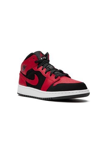 Jordan Kids 'Air Jordan 1 Mid GS' Sneakers - Schwarz