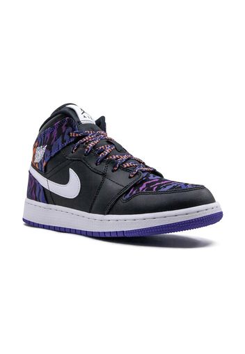 Jordan Kids 'Air Jordan 1 Mid SE (GS)' Sneakers - Schwarz