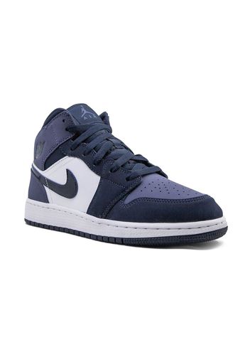 Jordan Kids 'Air Jordan 1 MID (GS)' Sneakers - Blau