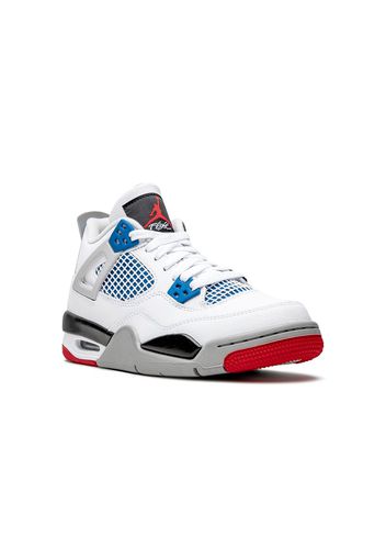 Jordan Kids 'Air Jordan 4 Retro (GS)' Sneakers - Weiß