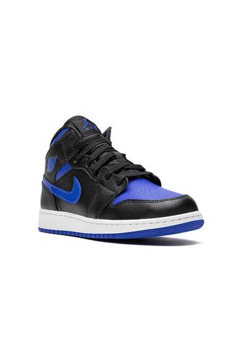 Jordan Kids 'Air Jordan 1 Mid GS' Sneakers - Schwarz