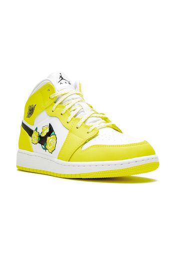 Jordan Kids 'Air Jordan 1 Mid GS' Sneakers - Gelb