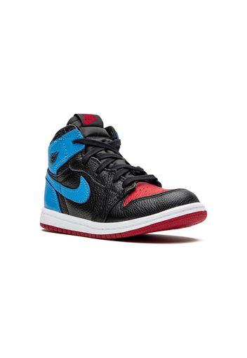 Jordan Kids 'Jordan 1 Retro High OG UNC to Chicago' Sneakers - Schwarz