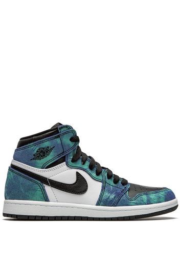 Jordan Kids Air Jordan 1 Tie-Dye High-Top-Sneakers - Blau