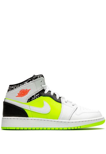 Jordan Kids Air Jordan 1 Mid 'Notebook' Sneakers - Weiß