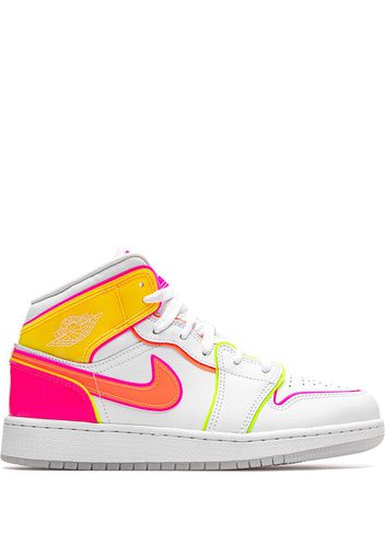 Jordan Kids TEEN 'Air Jordan 1 Mid' Sneakers - Weiß