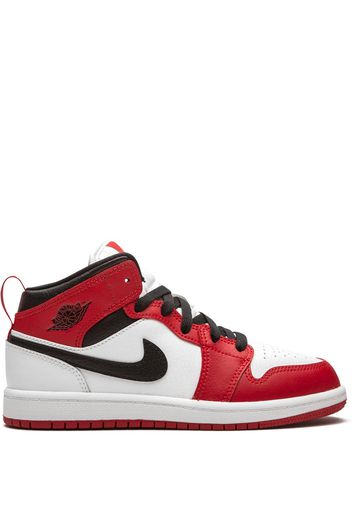 Jordan Kids 'Jordan 1 Mid' Sneakers - Weiß