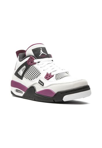 Jordan Kids 'Air Jordan 4 Retro Paris Saint Germain' Sneakers - Weiß