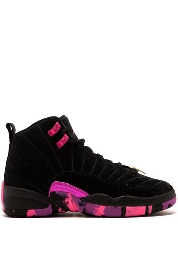 Jordan Kids 'Air Jordan 12 Retro' Sneakers - Schwarz