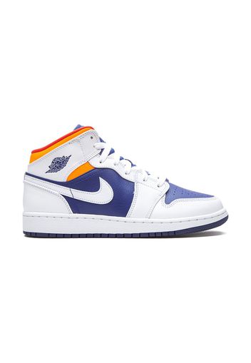 Jordan Kids 'Air Jordan 1 Mid' Sneakers - Weiß