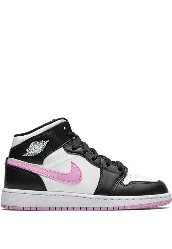 Jordan Kids 'Air Jordan 1 Mid' Sneakers - Schwarz