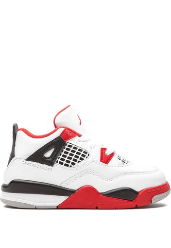 Jordan Kids 'Air Jordan 4 Retro' Sneakers - Weiß