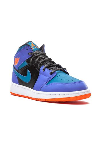 Jordan Kids Air Jordan 1 Mid Sneakers - Blau