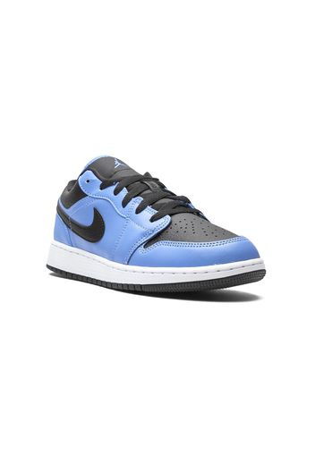 Jordan Kids Air Jordan 1 Low University Blue / Black Sneakers - Blau