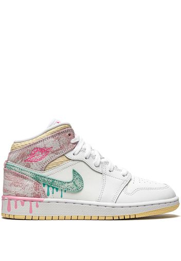 Jordan Kids Air Jordan 1 MID SE (GS) Sneakers - Weiß