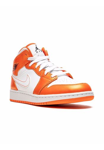 Jordan Kids Jordan 1 Mid SE Sneakers - Orange