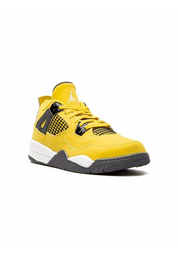 Jordan Kids Air Jordan 4 Retro Lightning Sneakers - Gelb