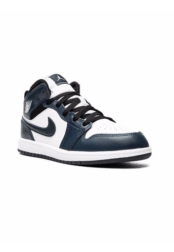 Jordan Kids Jordan 1 Mid sneakers "Armory Navy" - Blau