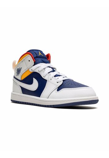 Jordan Kids Jordan 1 Mid sneakers - Weiß