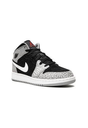 Jordan Kids Air Jordan 1 Mid SE sneakers - Schwarz