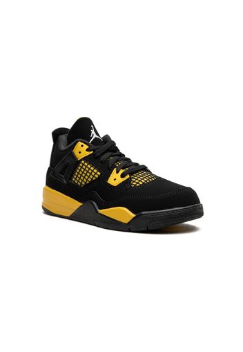 Jordan Kids Air Jordan 4 "Thunder" sneakers - Schwarz