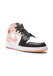 Jordan Kids Air Jordan 1 Mid Arctic Orange Sneakers - Weiß