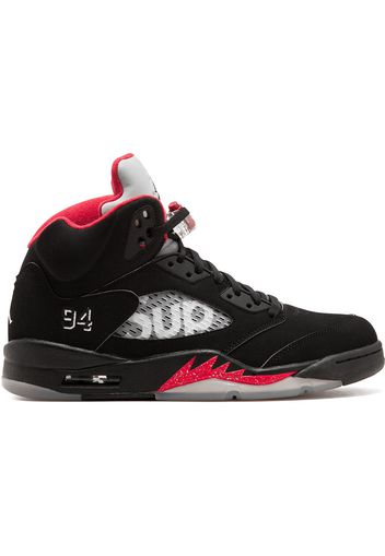 Jordan 'Air Jordan 5 Retro Supreme' Sneakers - Schwarz