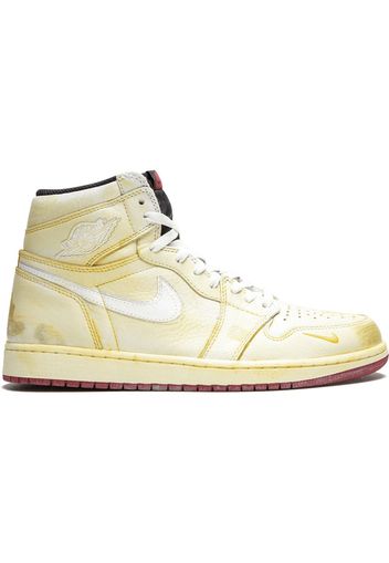 Jordan 'Air Jordan 1 Hi OG NRG' Sneakers - SAIL/WHITE-VARSITY RED