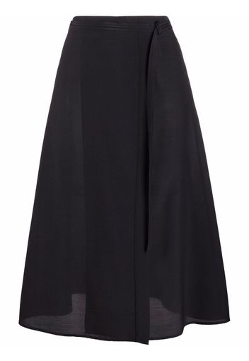 JOSEPH belted midi dress - Schwarz