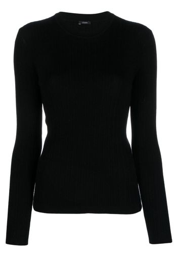 JOSEPH ribbed merino wool-blend top - Schwarz