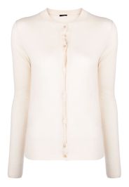 JOSEPH cashmere fine-knit cardigan - Nude