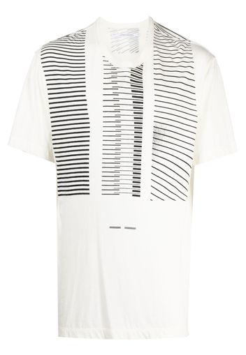 Julius graphic-print jersey T-shirt - Weiß
