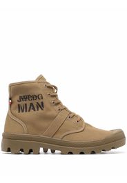 Junya Watanabe MAN Palladium Schnürstiefel - Braun