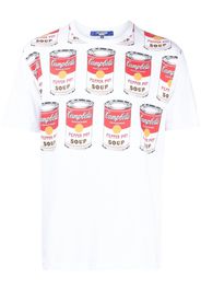 Junya Watanabe MAN campbell soup graphic print T-shirt - Weiß