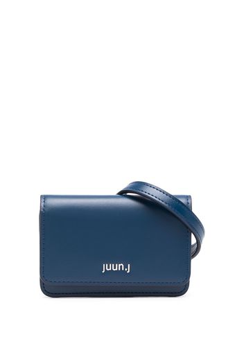 Juun.J Gürteltasche mit Logo - Blau