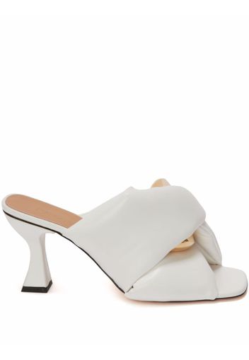 JW Anderson WOMEN'S CHAIN TWIST HEEL - Weiß