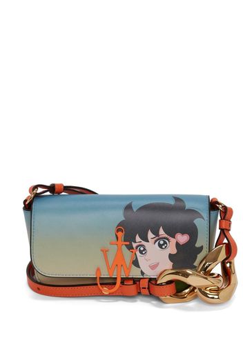 JW Anderson x Run Hany Chain Anchor Schultertasche - Orange