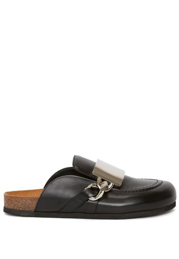 JW Anderson Gourmet Chain Mules - Schwarz