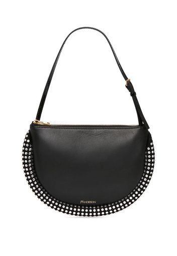 JW Anderson Bumper-Moon Schultertasche - Schwarz