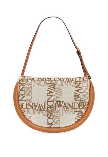 JW Anderson Bumper-Moon Schultertasche - Nude