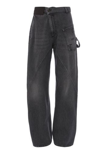 JW Anderson Weite Jeans im Oversized-Look - Grau