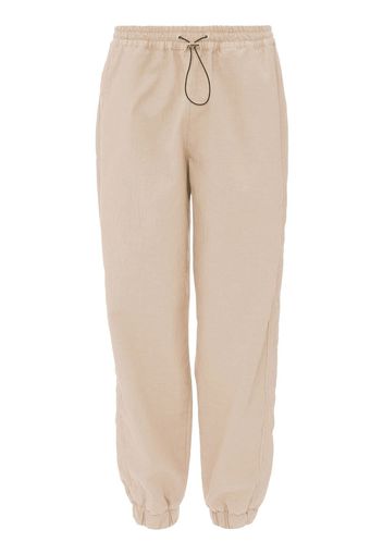 JW Anderson Klassische Tapered-Jogginghose - Nude