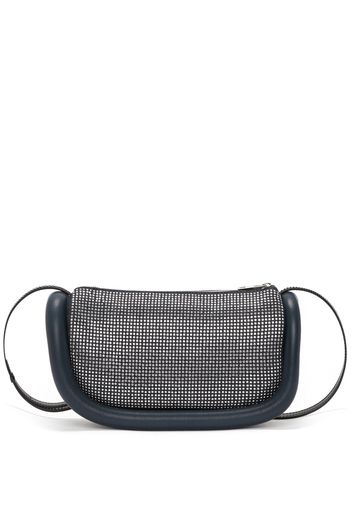 JW Anderson crystal-embellished Bumper-15 crossbody bag - Schwarz