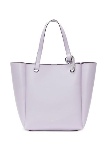 JW Anderson Chain Cabas leather tote bag - Violett